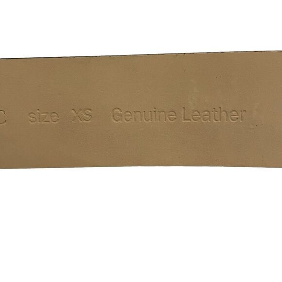 Banana Republic Snake Print Gray Patent Leather Belt - Picture 6 of 6